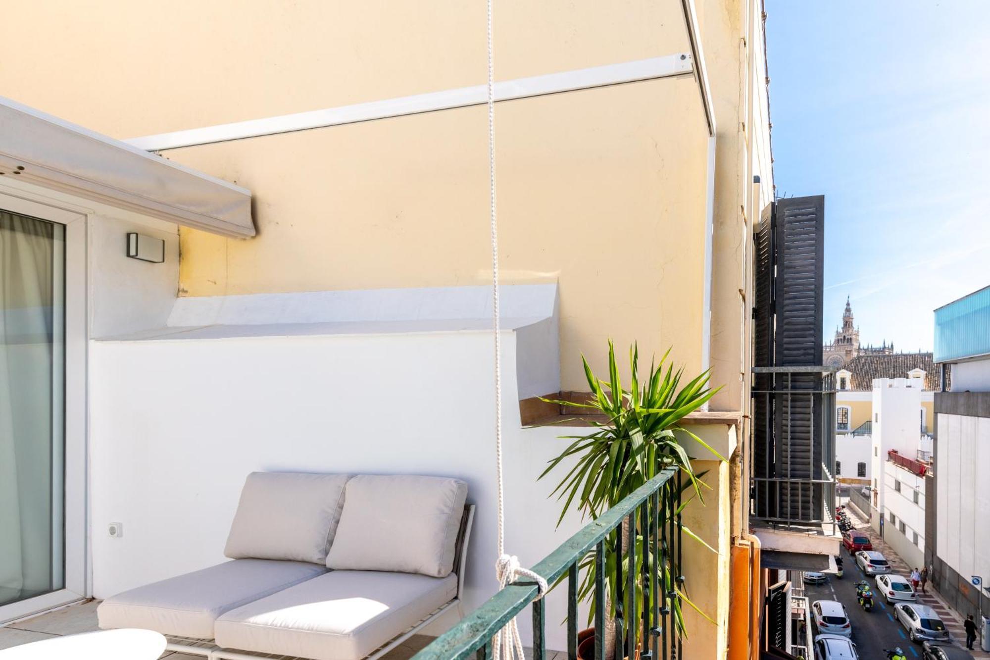 Apartamento Duplex Con Terraza Junto A La Catedral Sevilla Exterior foto